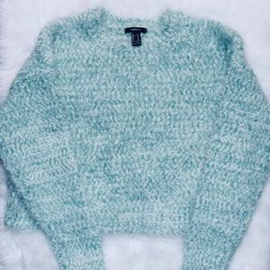 Fuzz Midi Sleeve Sweater x F21